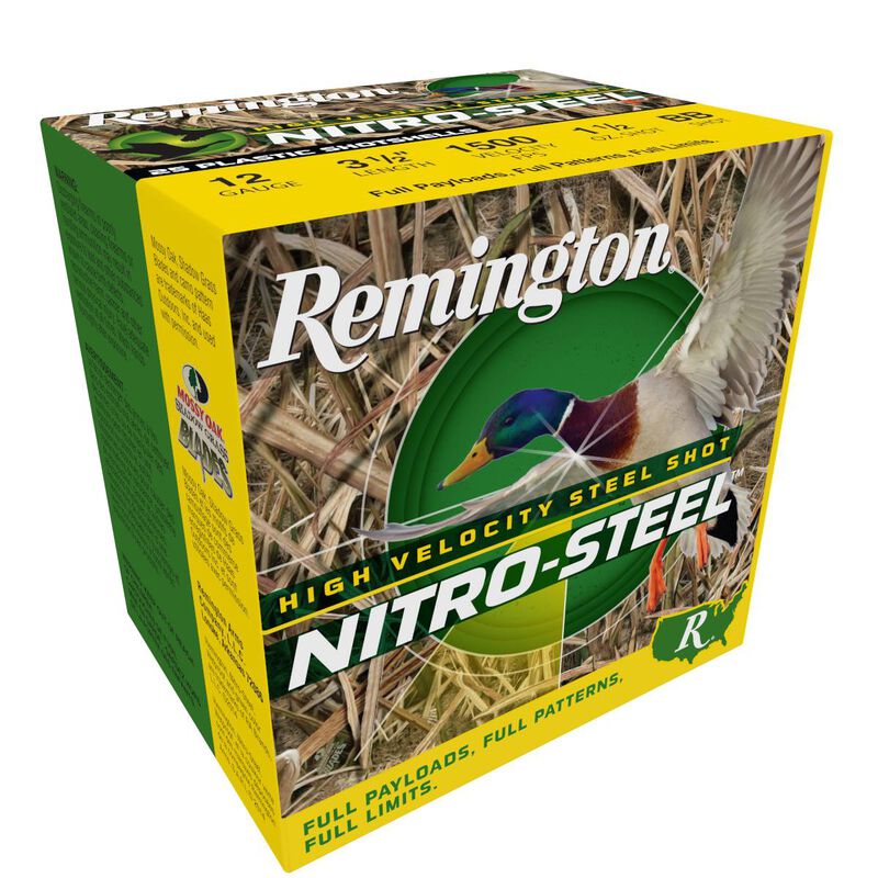 Nitro-Steel, 12 Gauge, BB Shot, 3-1/2 in, 1 1/2 oz, 1500 fps